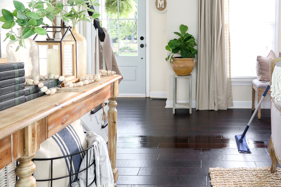 cleanwithme #thepinkstuff 3 WAYS TO CLEAN FLOORBOARDS