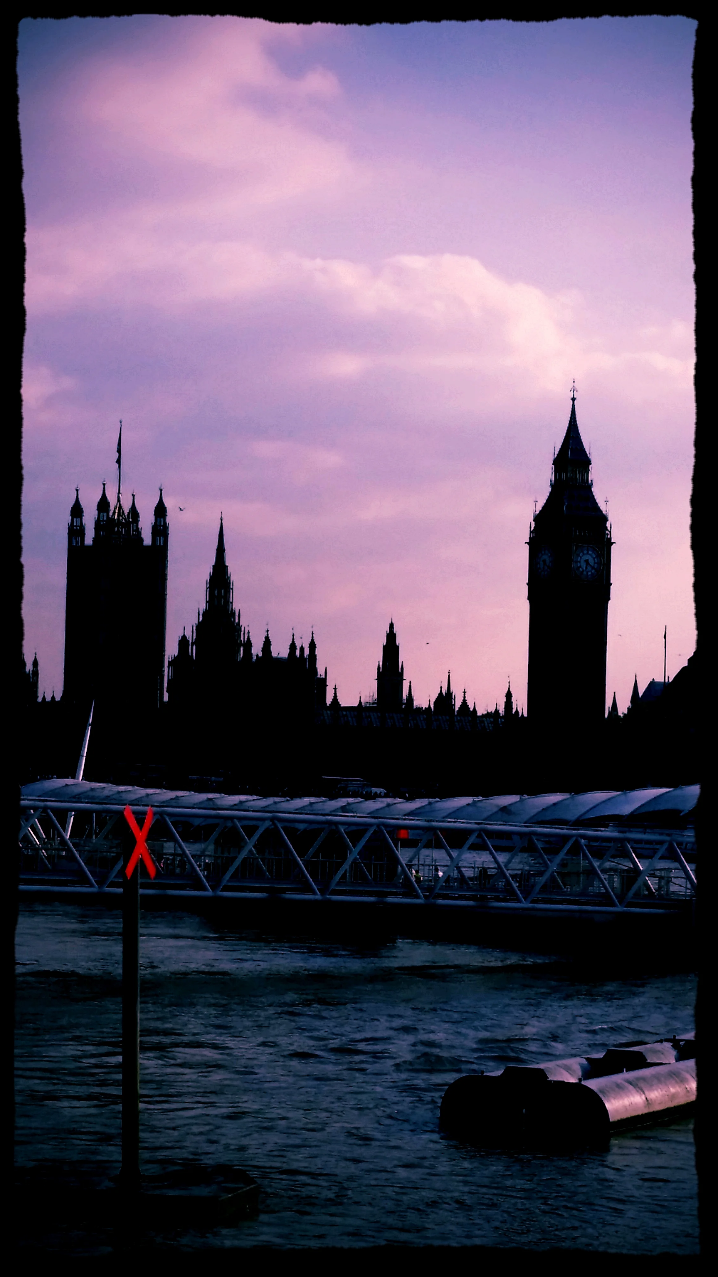 The Houses of Parliament, London, England.