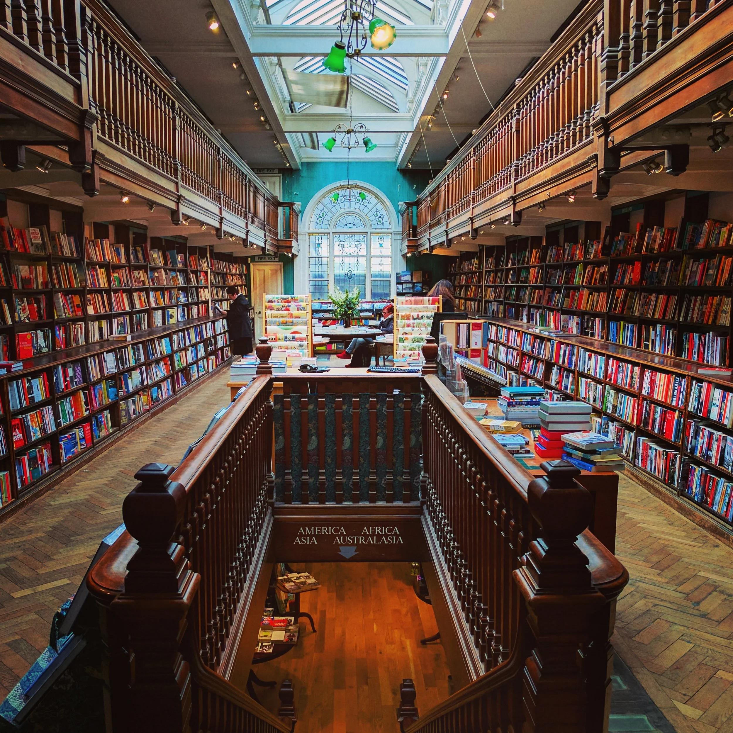 Daunt Books, where James Daunt started out his bookselling career before becoming Waterstones' managing director.