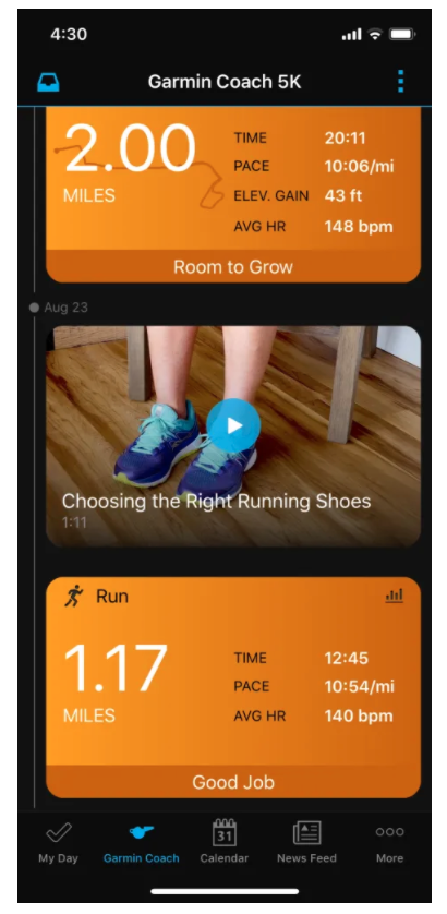 Garmin Coach: FREE Training Plans with Coach Amy on your Watch — of Kansas City
