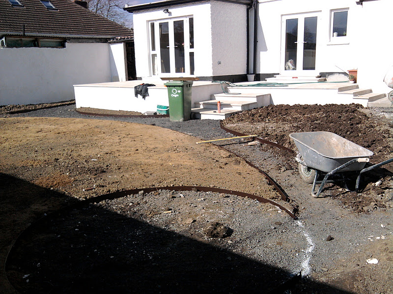 Garden during landscaping, Dundrum, Dublin.jpg