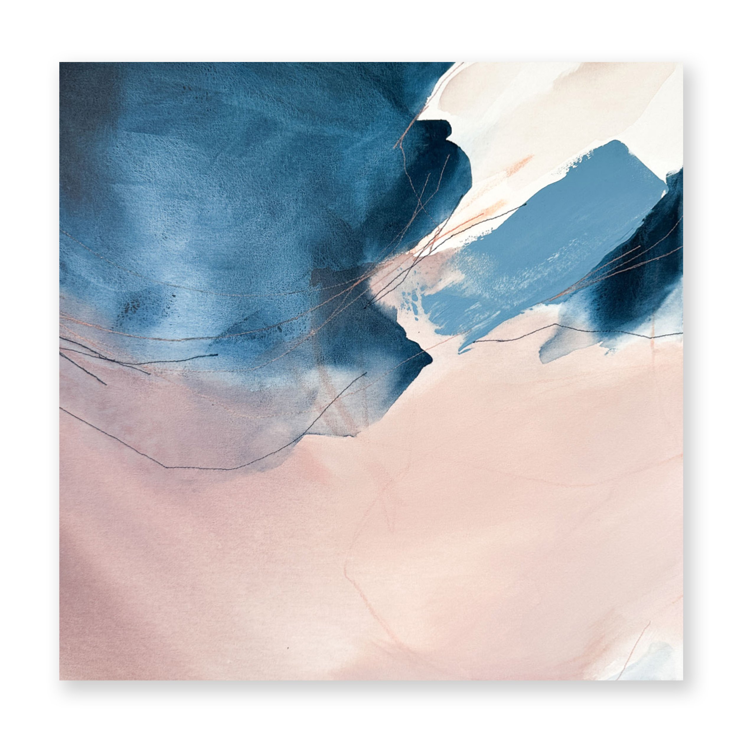 Deeann Rieves- Rising- pink indigo abstract painting1.jpg