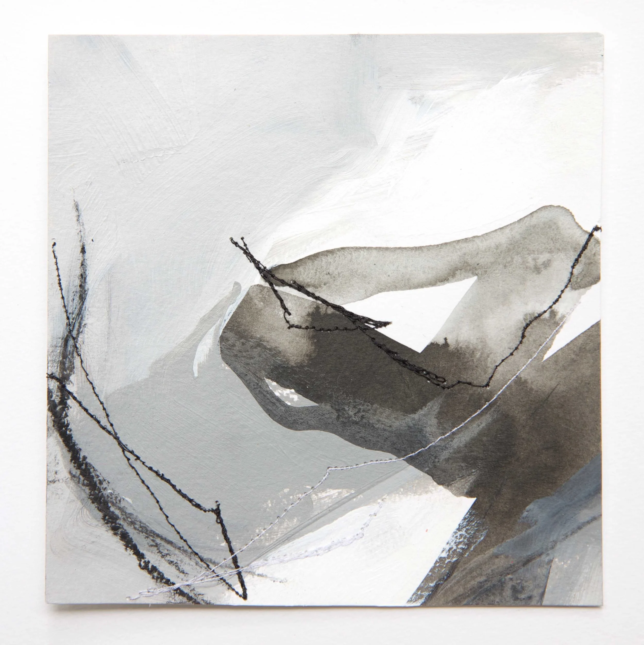 "Fragment 5" 6 x 6 in