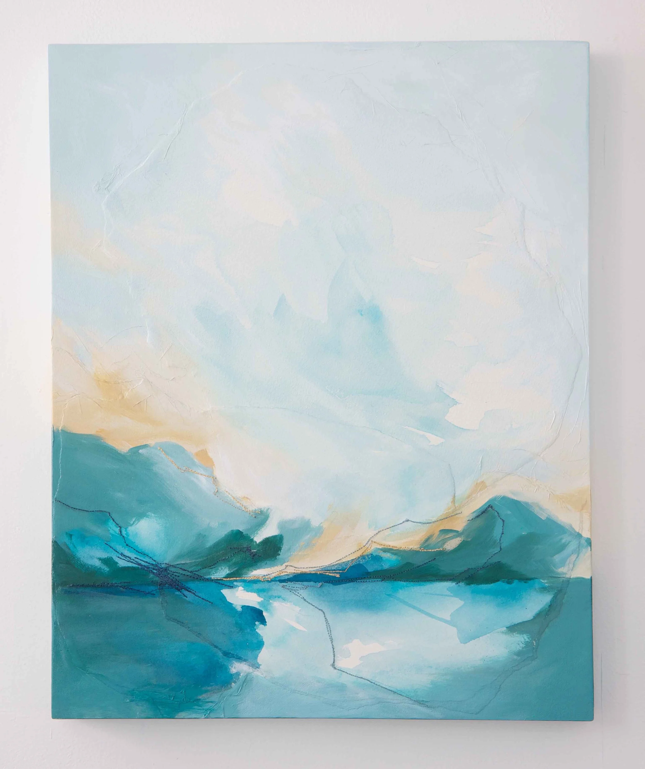 "Learning to Shine Again 1" 20 x 16 inches