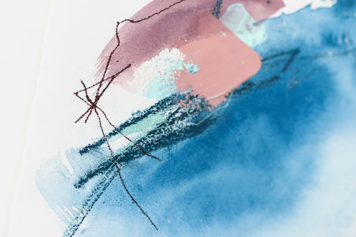 Deeann-Rieves-abstract-painting-cerulean-blue-mauve-teal-pink-machine-embroidery-stitching.jpg