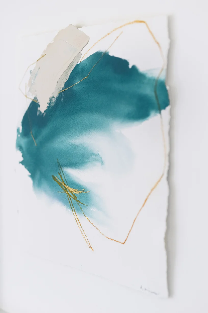 Deeann-Rieves-abstract-painting-teal-green-beige-yellow-watercolor-paper.jpg