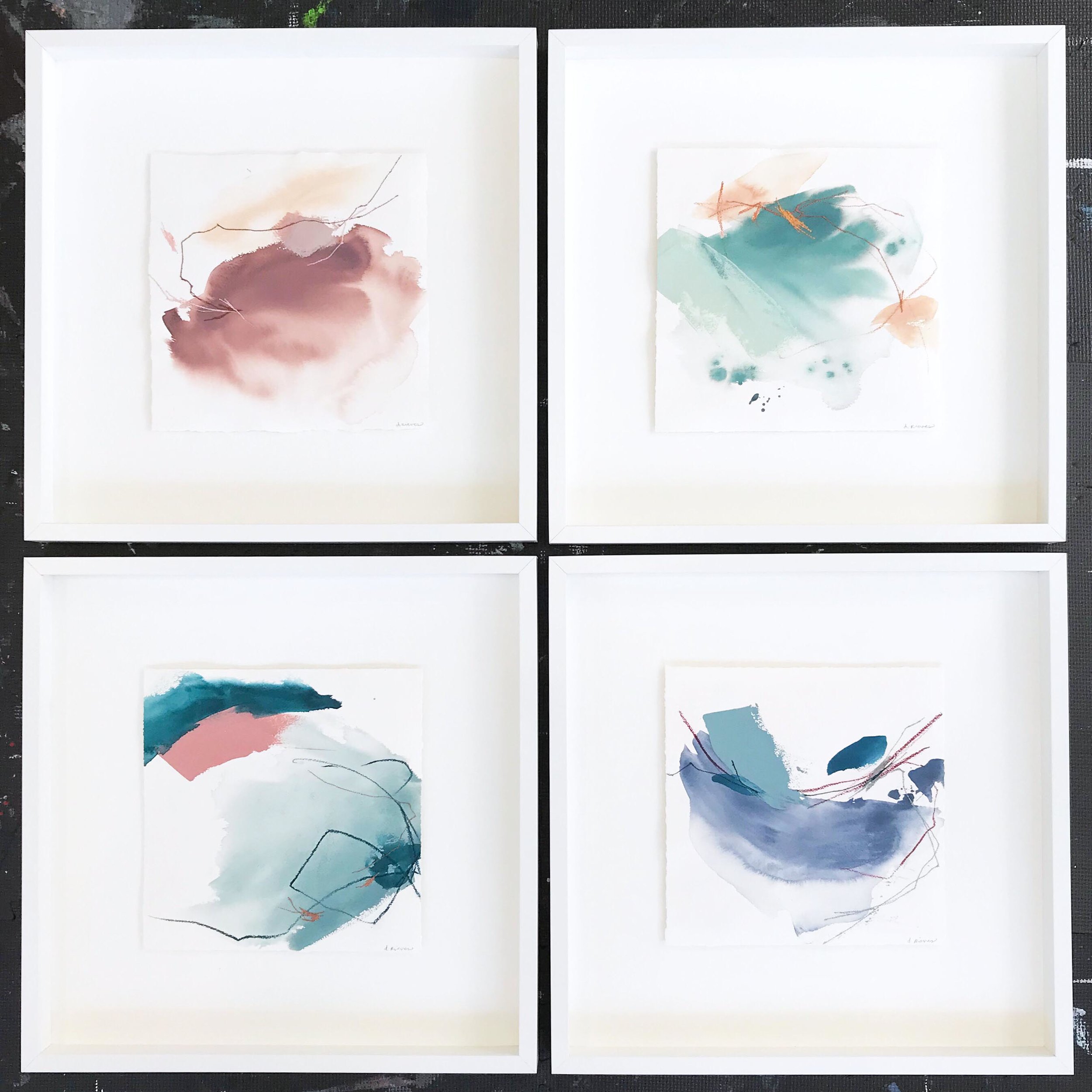 Deeann-Rieves-colorful-abstract-paintings-paper-float-frames.JPG