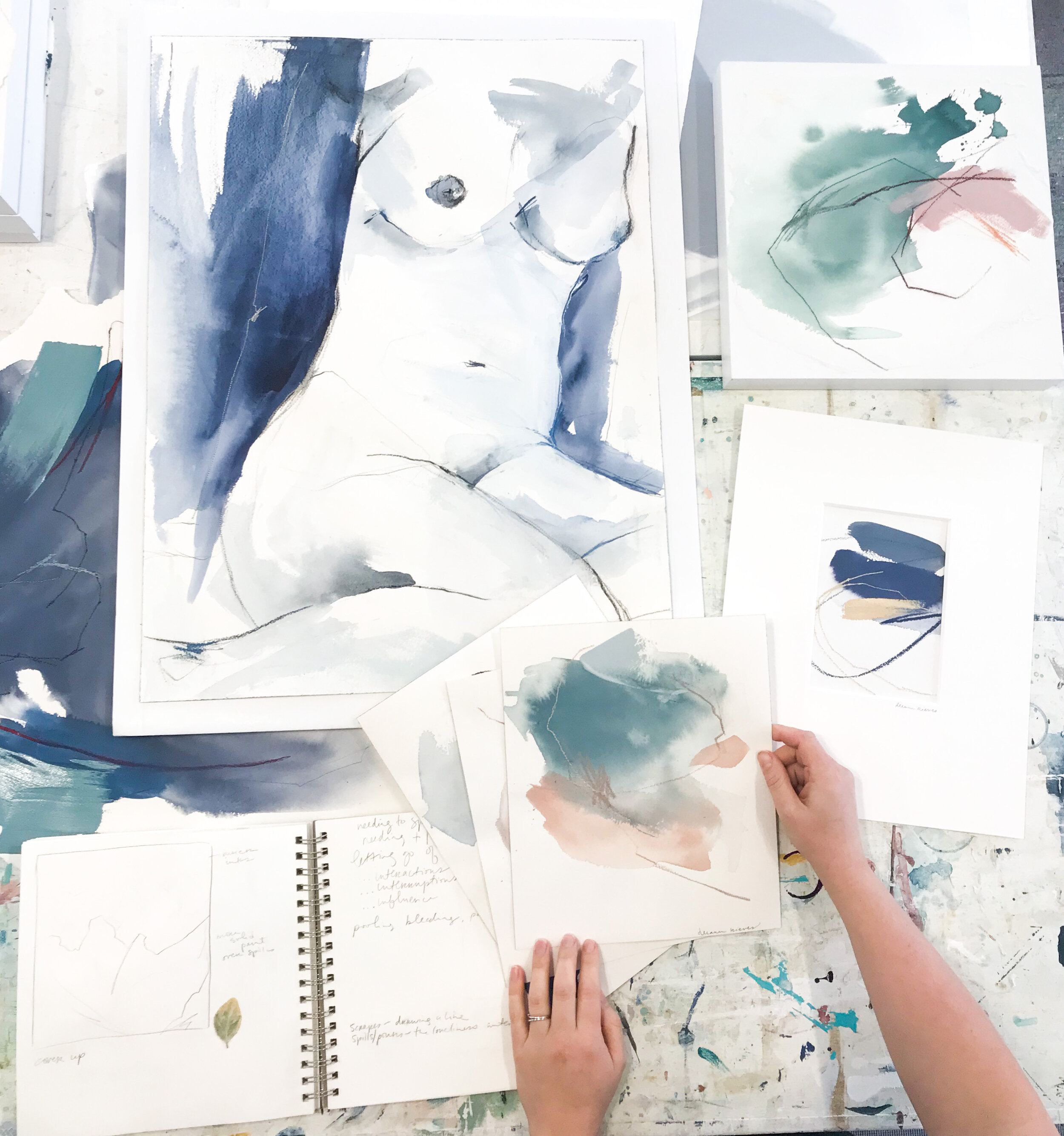 Group Critique with Anchored Artists