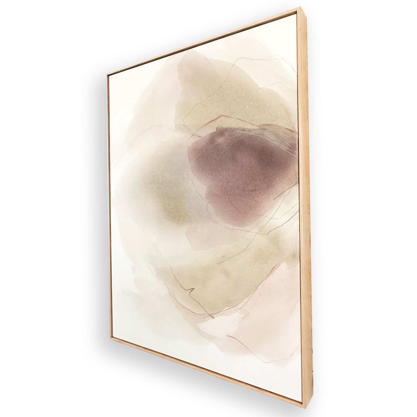 Deeann Rieves- Softer Side 1- neutral abstract floral painting sideview.jpg