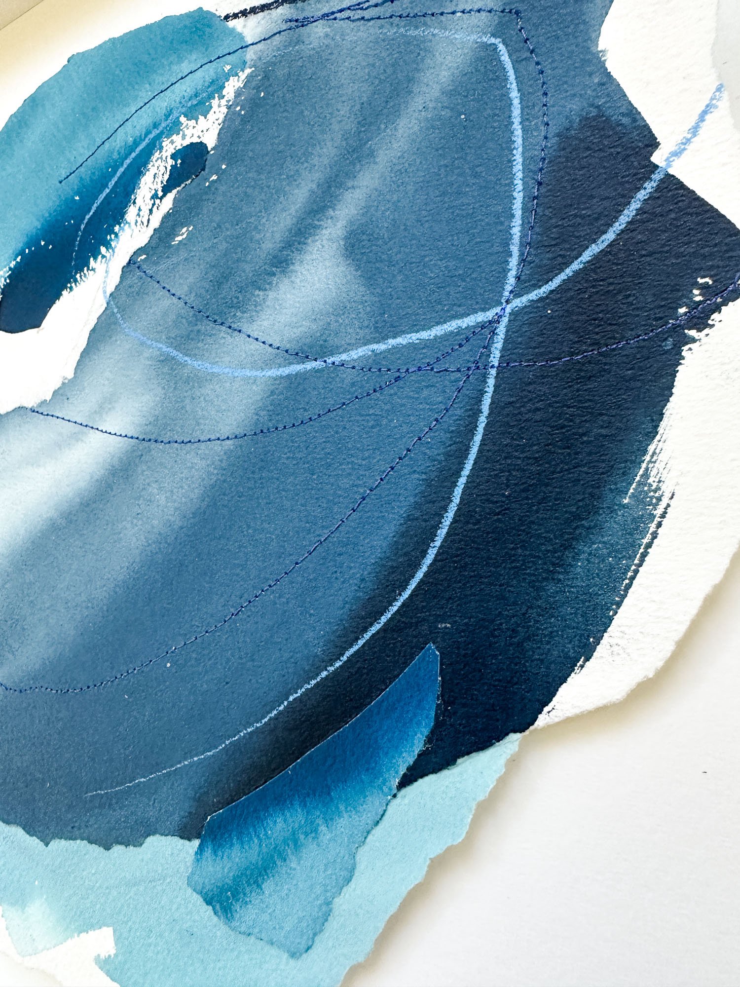 Deeann Rieves-Shadowbox frame abstract paintings-02.jpg