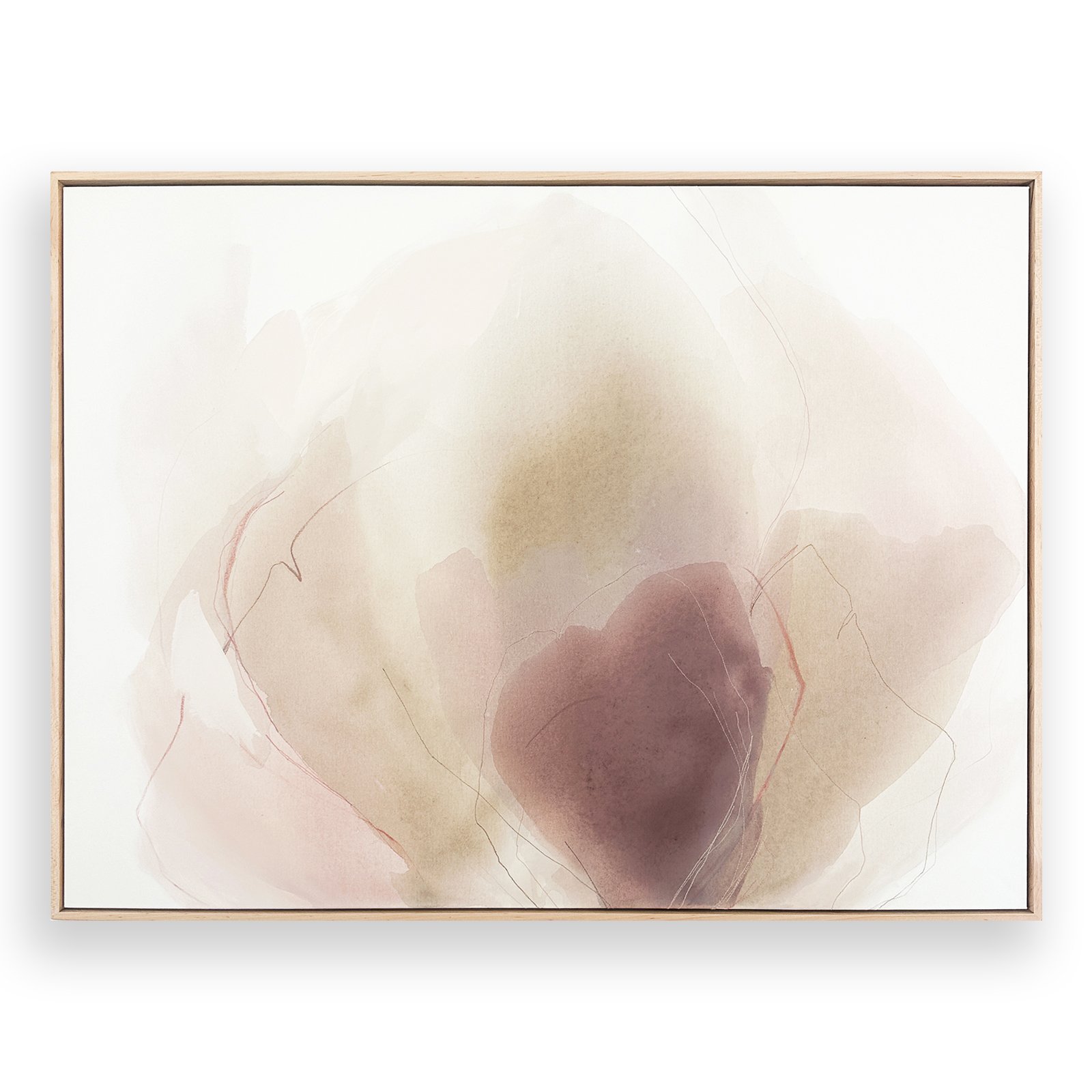 Deeann Rieves- Softer Side 1- neutral abstract floral painting horizontal.jpg