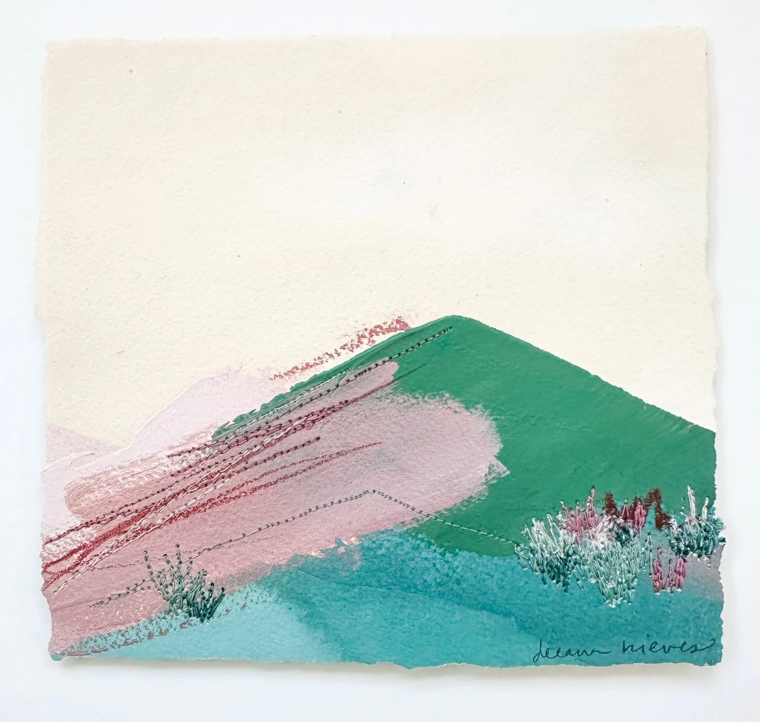 Deeann Rieves- Little Wildflower Painting- SmallSunset3.jpg