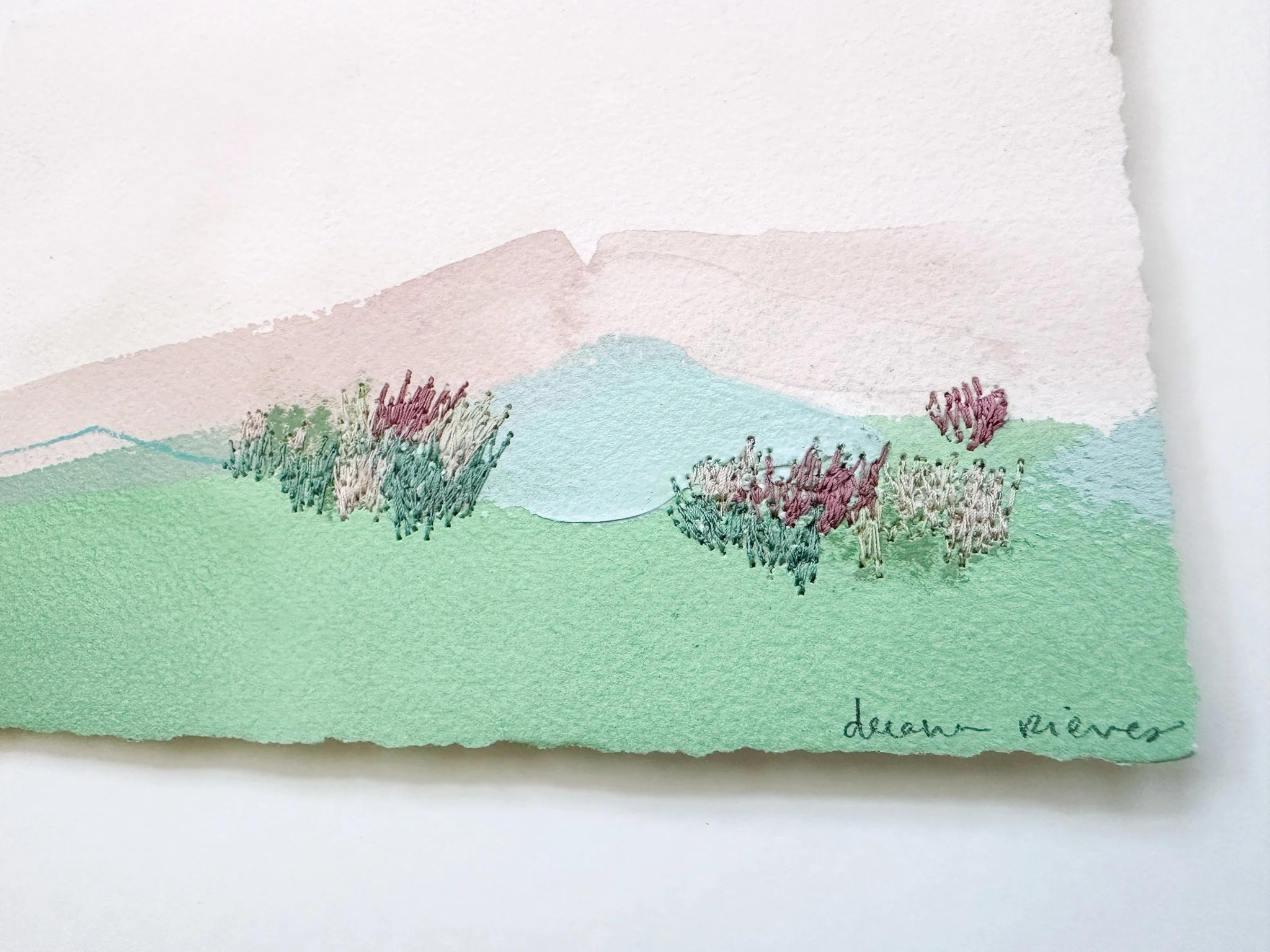 Deeann Rieves- Little Wildflower Landscape Painting-Pink Horizon2-3.jpg