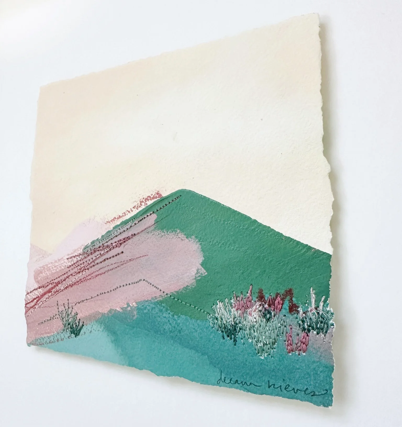 Deeann Rieves- Little Wildflower Painting- SmallSunset4.jpg