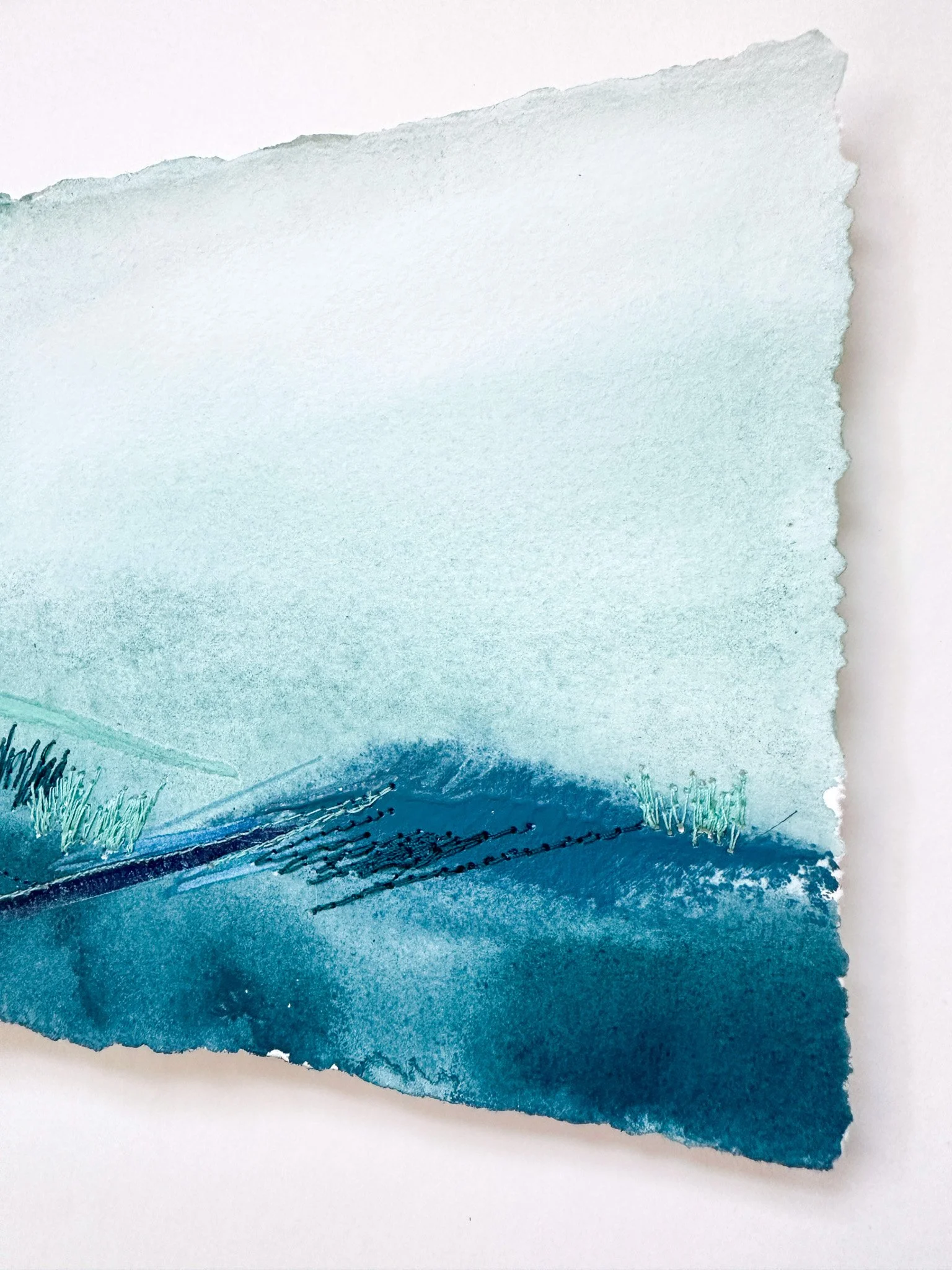 Deeann Rieves- Little Wildflower Painting- Indigo Sky4.jpg