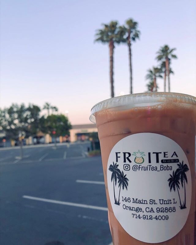name a view better than this 🤩 vietnamese coffee now at fruitea! &bull;
&bull;
&bull;
&bull;
&bull;
#boba #bubbletea #bobatea #vietnamesecoffee #yummy #fruiteaboba #getfruiteawithit #livinglavidaboba