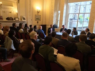 The UC Berkeley Haas and Kellogg Alumni Clubs recently co-hosted a FinTech Panel, exploring trends, challenges and opportunities facing London’s booming FinTech sector. Attendees enjoyed hearing from industry insiders and an opportunity to network with fellow alumni. FinTech event in partnership with kellog alumni network