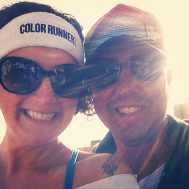 before color run