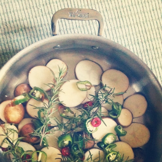 breakfast entirely from the garden