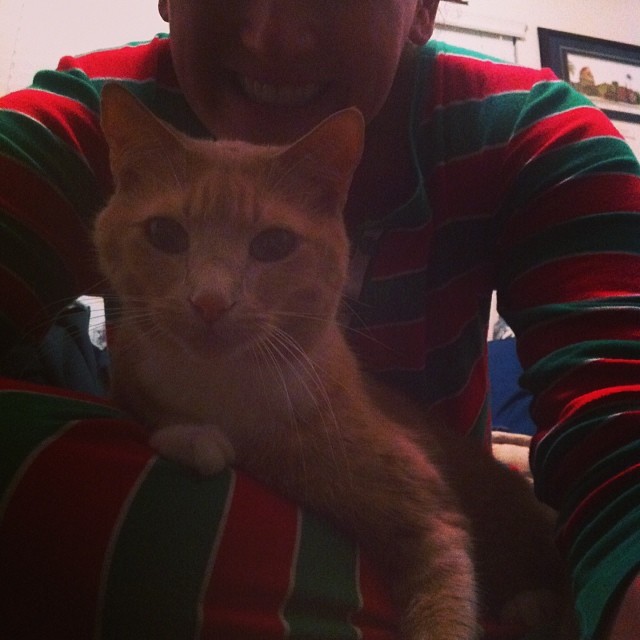 christmas pj's and ned