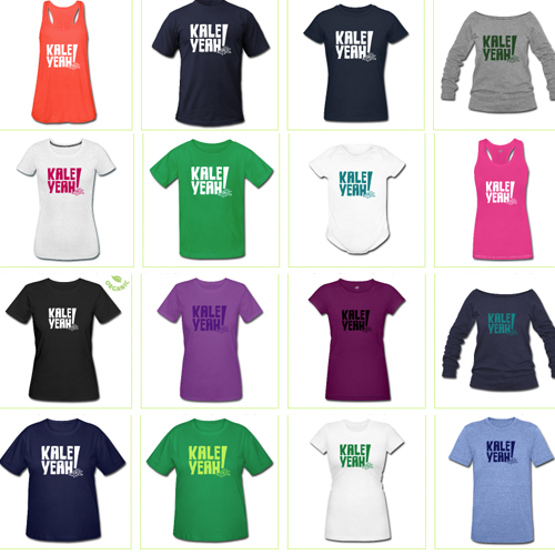 kale yeah t's