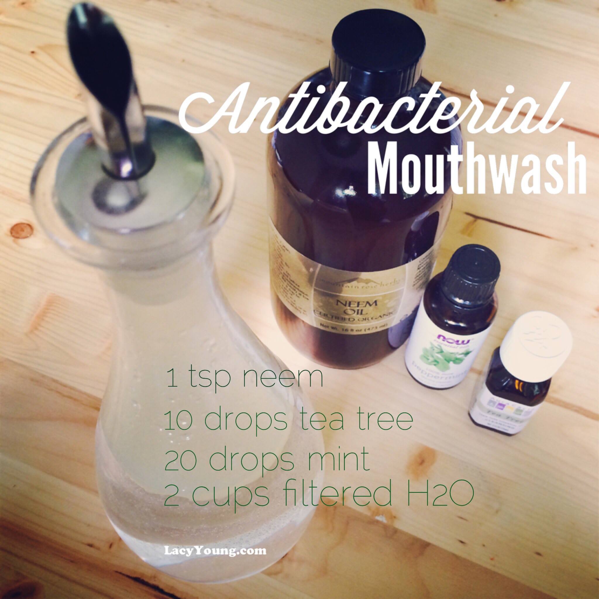 Antibacterial Mouthwash