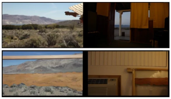 Arrived from Elsewhere, two-channel color video with sound, 2015