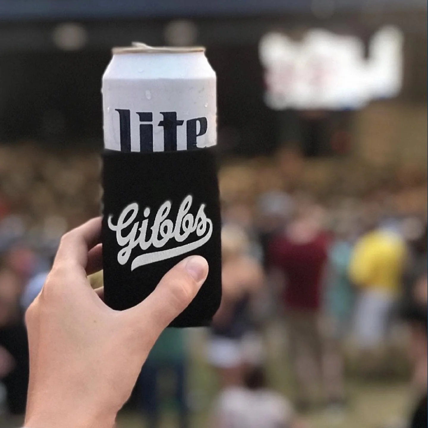 Cheers! Singer Josh Gibbs&rsquo; branding. 
&bull;
&bull;
&bull;
📸 @abbie.wlf #Branding #Design #Nashville #CountryMusic #MusicRow #Guitar #GuitarPick #Koozie #Summerfest #Illustration #StudioFoose