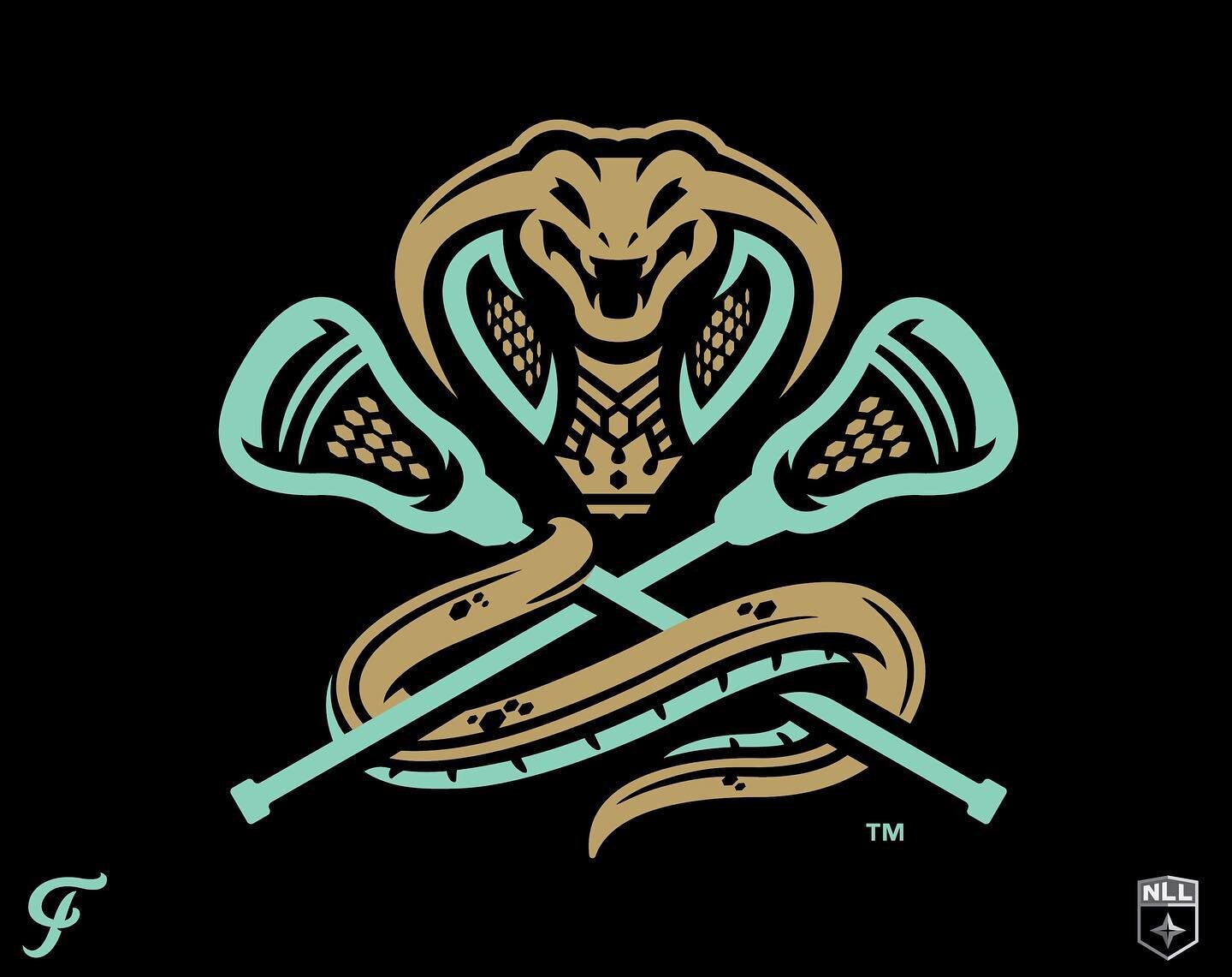 Not sure if #FangFriday is a thing but&hellip;King cobra in the Queen City. 

The newest @NLL UnBOXed collective, Charlotte Cobras. #NLLUnBOXed
&bull;
&bull;
&bull;
#Charlotte #CLT #Cobras #Lacrosse #Lax #NLL #NorthCarolina #Branding #SportsLogo #Des