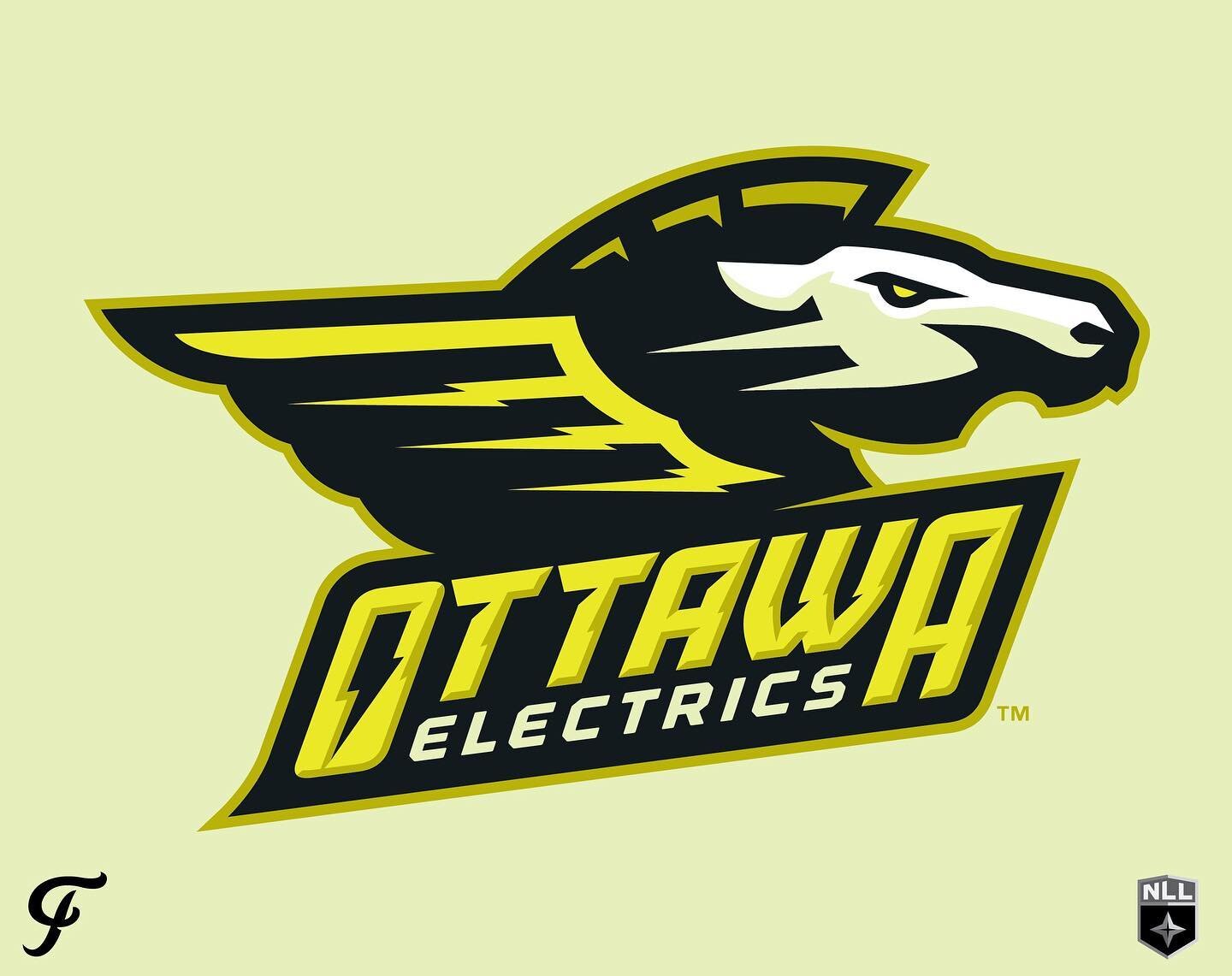 Spark of innovation with the power of Pegasus, @nll new UnBOXed club, the Ottawa Electrics.
&bull;
&bull;
&bull;
#Ottawa #Electric #Canada #Pegasus #Lacrosse #Lax #NLL #NLLUnBOXed #SportsLogo #Branding #Design #Mythical #FooserSports