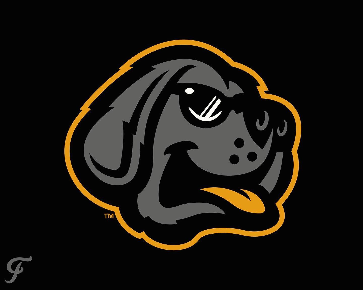 Just wanted to post this good boy before the holidays. 
&bull;
&bull;
&bull;
#Newfoundland #NewfoundlandDog #Mascot #Lacrosse #SportsLogo #SportsDesign #Branding #Logo #NLL #LewisandClark #FooserSports