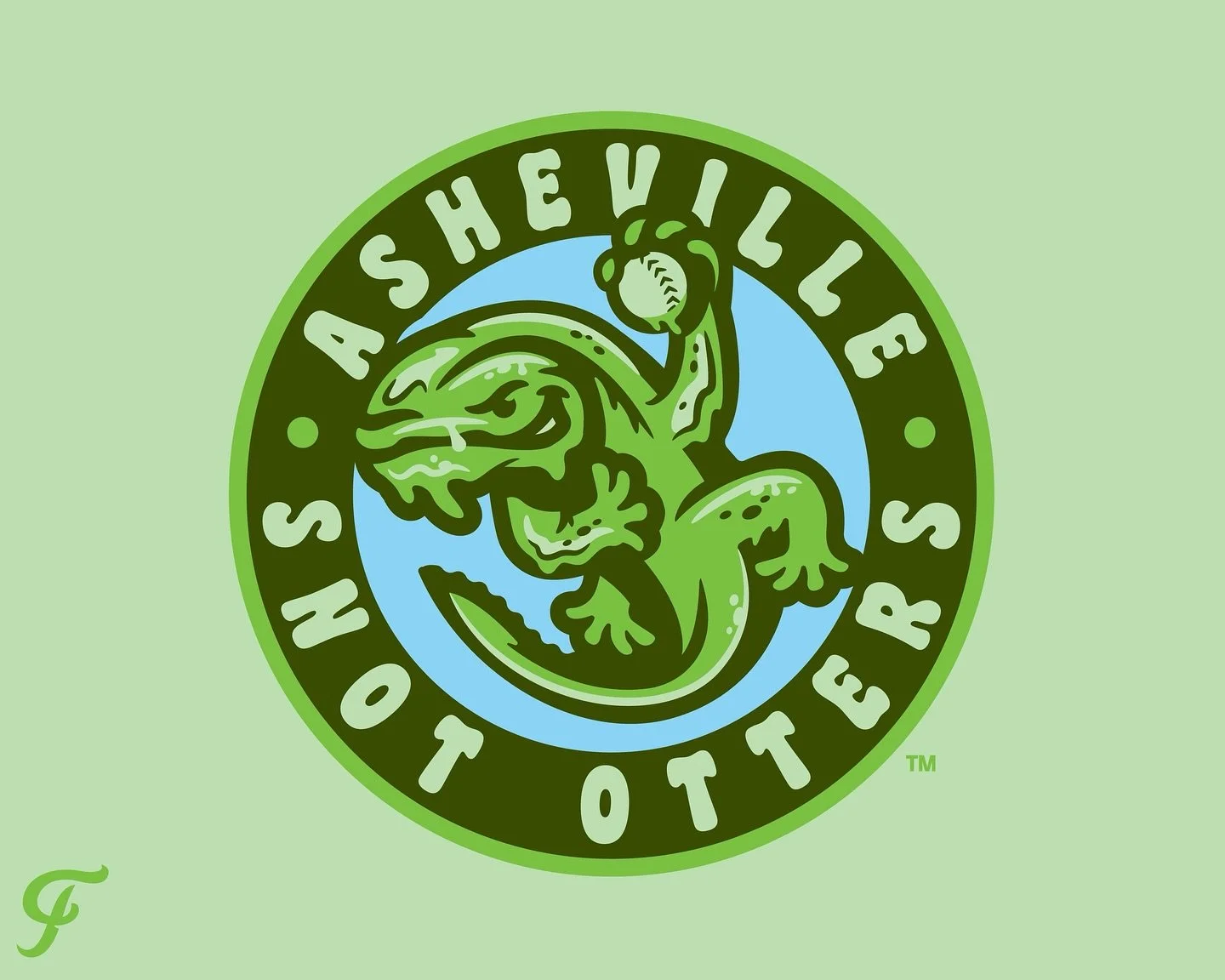 Congrats to the @ashevilletourists for being named a finalist for @MiLB Alternative Identity of the Year! Go Snot Otters!
&bull;
&bull;
&bull;
#SnotOtters #Hellbender #Asheville #NorthCarolina #Wildlife #MiLB #SportsLogo #Branding #Mascot #Slime #Foo