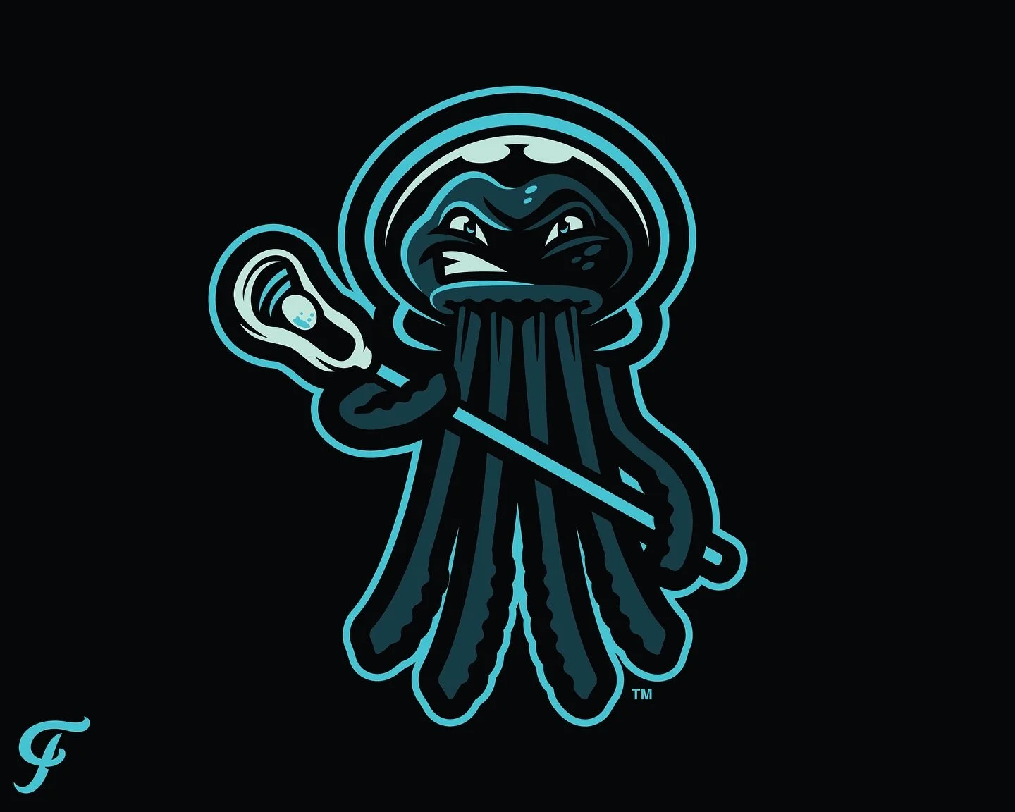 Long Island built the lunar modules that helped us win the race to the moon. In the Sound float, ironically enough, Moon Jellyfish. Bringing it all together for @NLL UnBOXed&rsquo;s newest team, the Long Island Moon Jellies. 🚀 
&bull;
&bull;
&bull;
