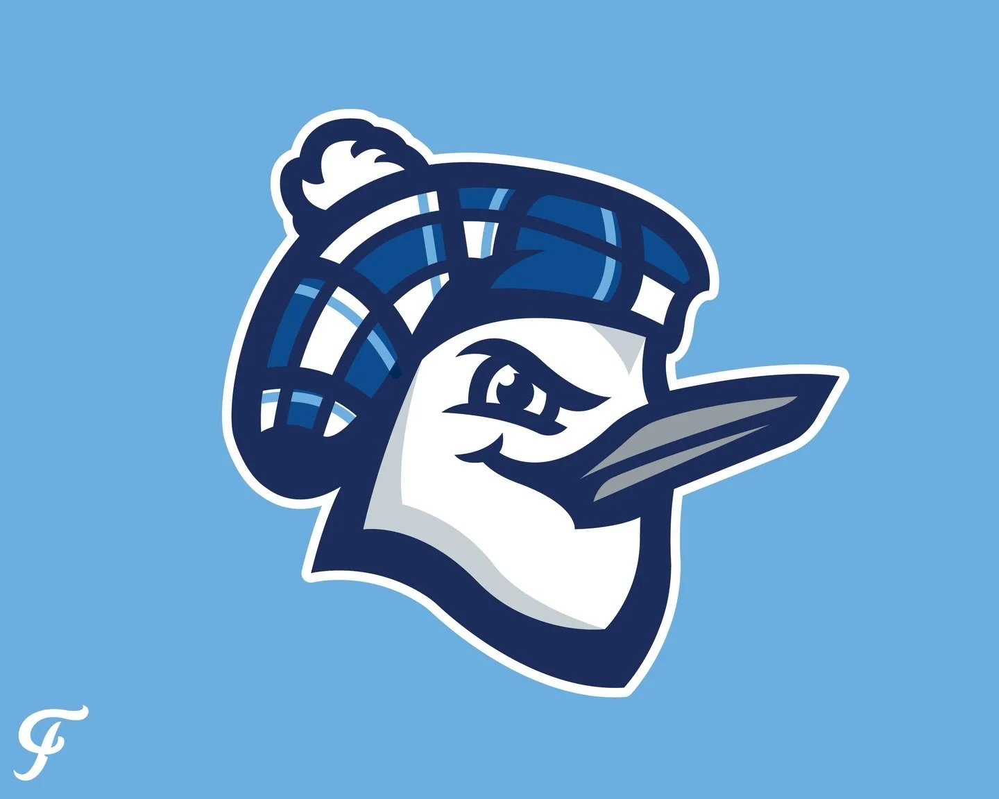 Back in 2019, explored a couple of rebrand options with the @dunedinbluejays. Contract signed with Toronto, sketches done, vectors near complete before reorg into COVID canceled everything. Three names explored that tied Dunedin, Florida beaches and 