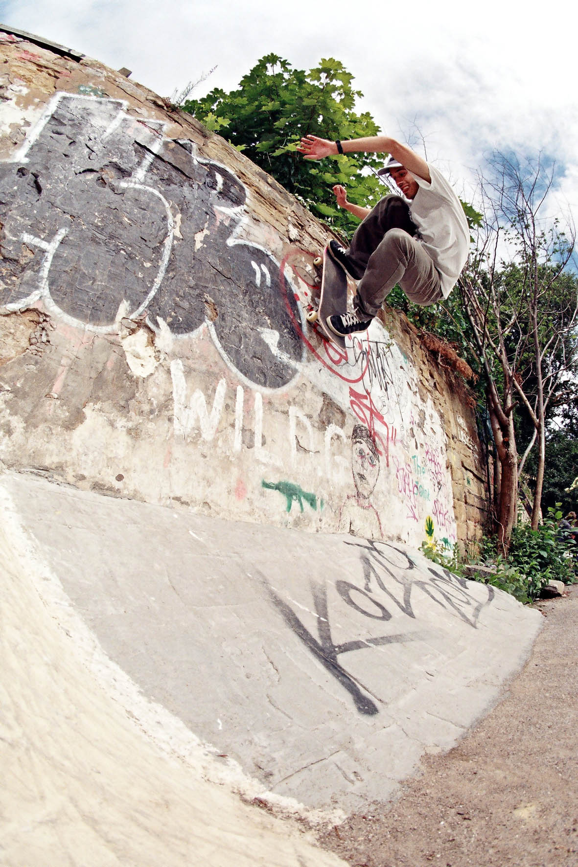 Ali Watson - wallride fakie