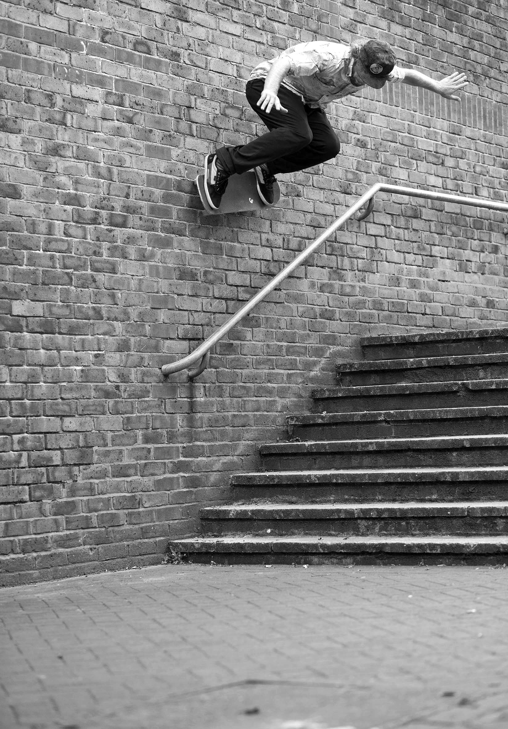 Barney Page - ollie over to wallride