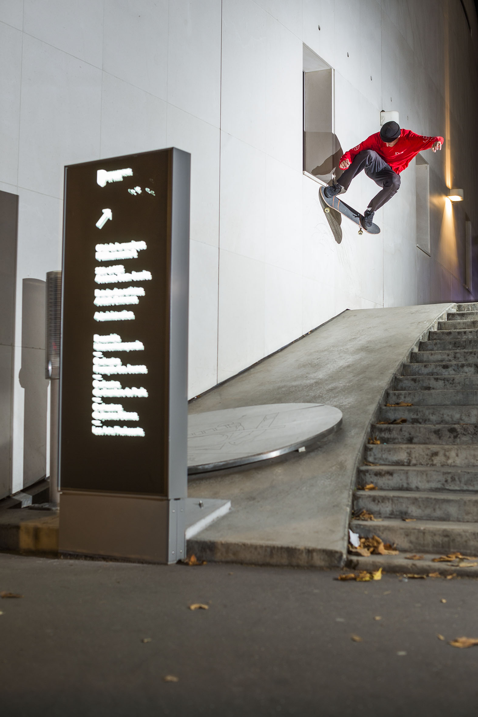 Jamie Platt - wallride nollie in