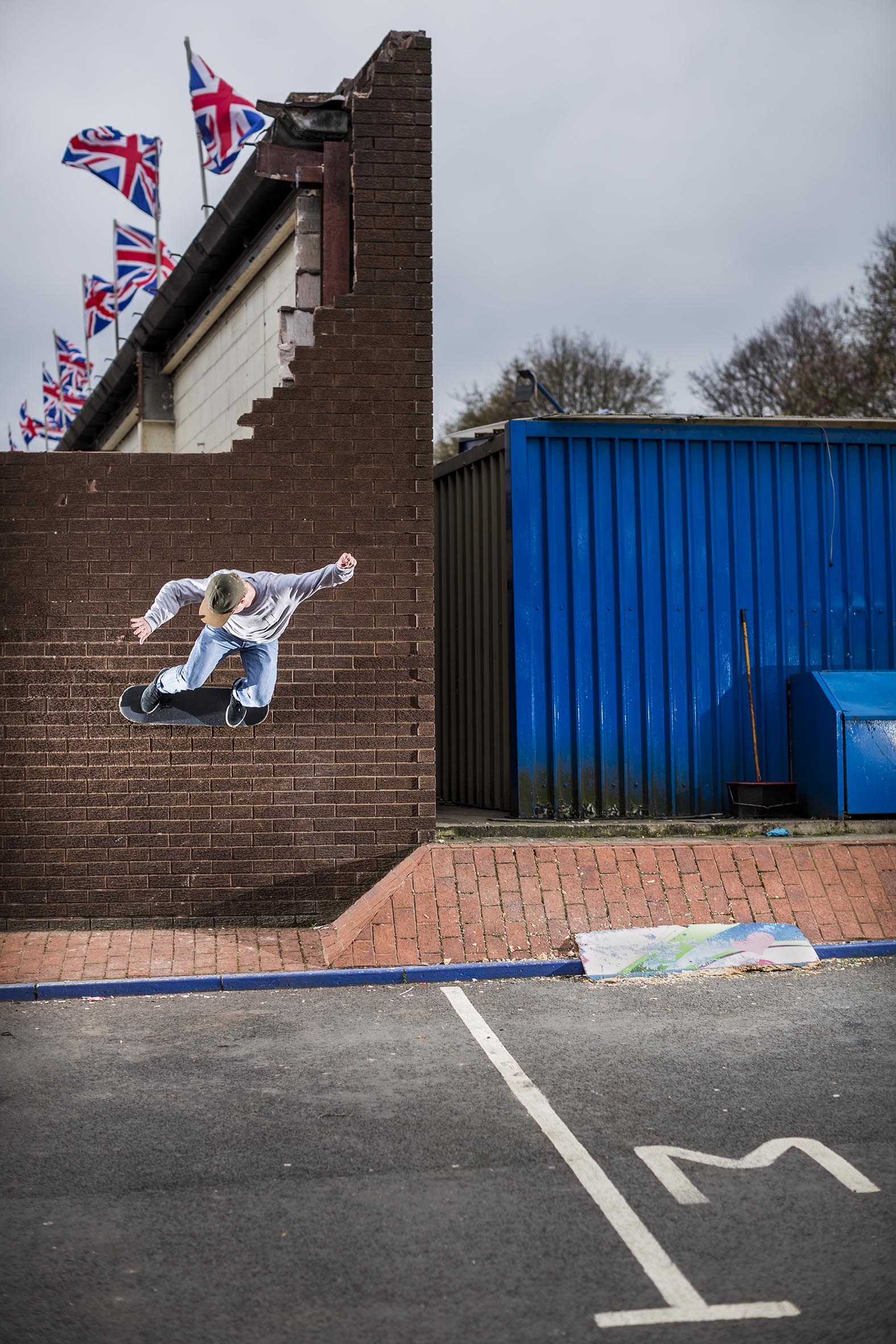 Joe Paget - gap wallride