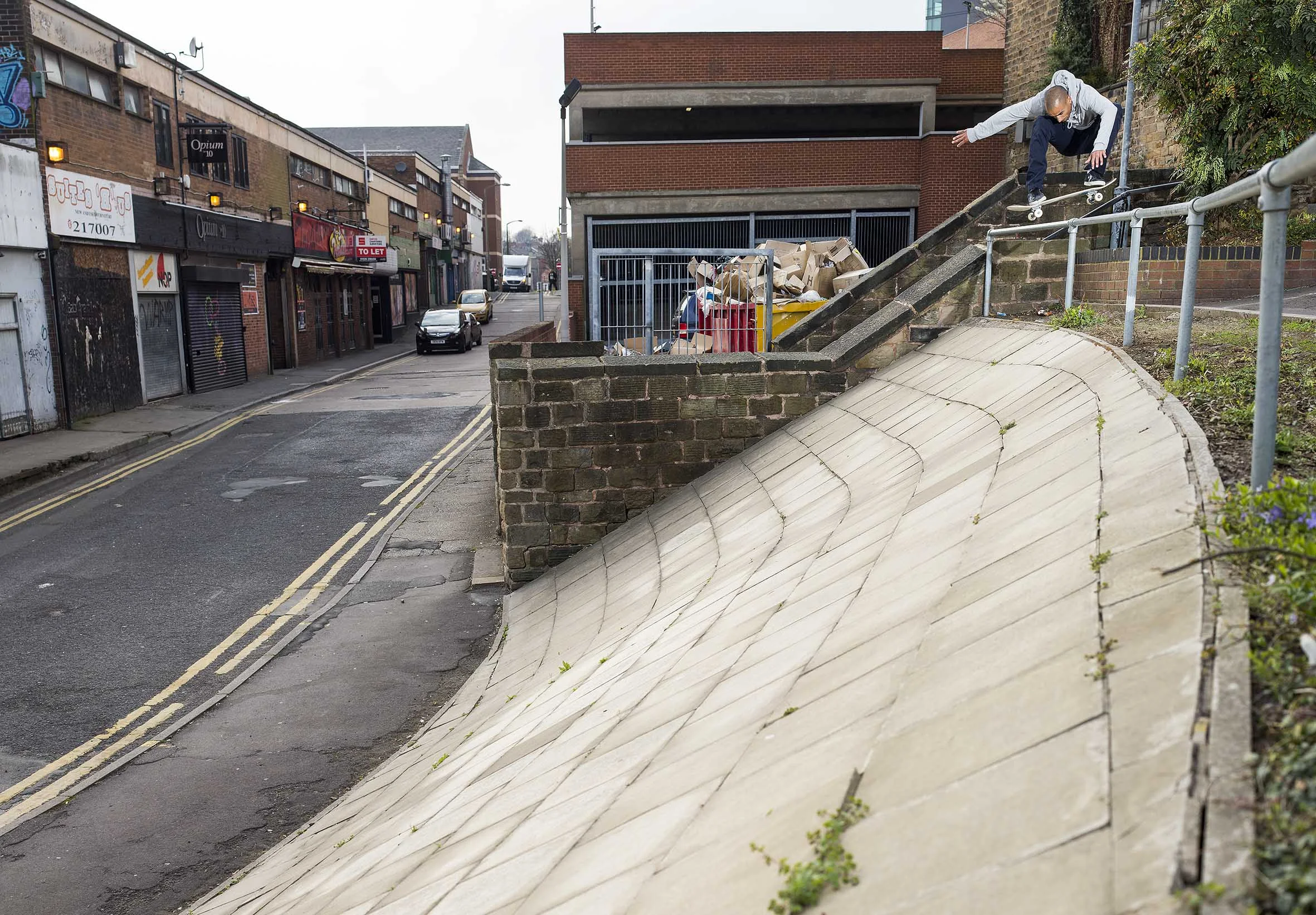 Jerome Campbell - ollie over and in