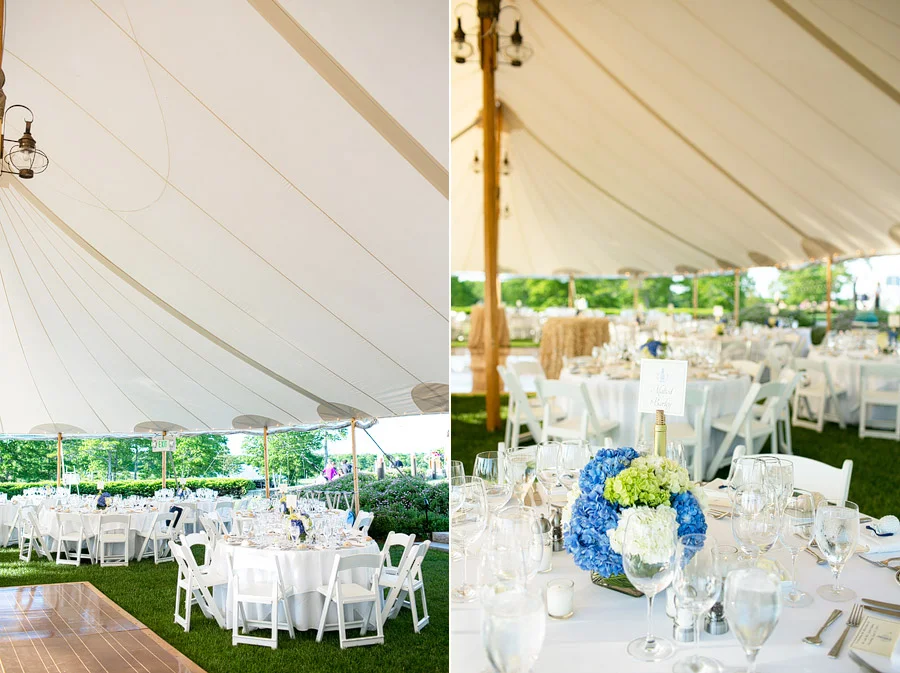 Shelter Harbor Golf Club Summer Wedding 