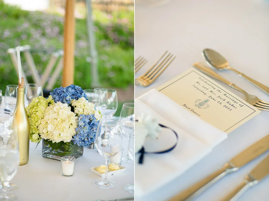 Shelter Harbor Golf Club Wedding Tent