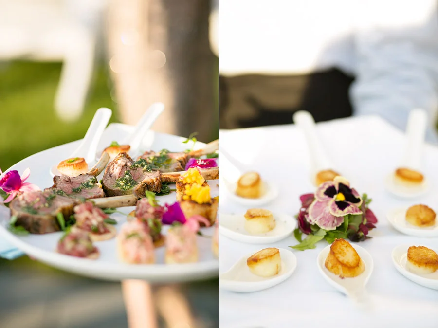 Cocktail Hour at Shelter Harbor Golf Club Wedding 
