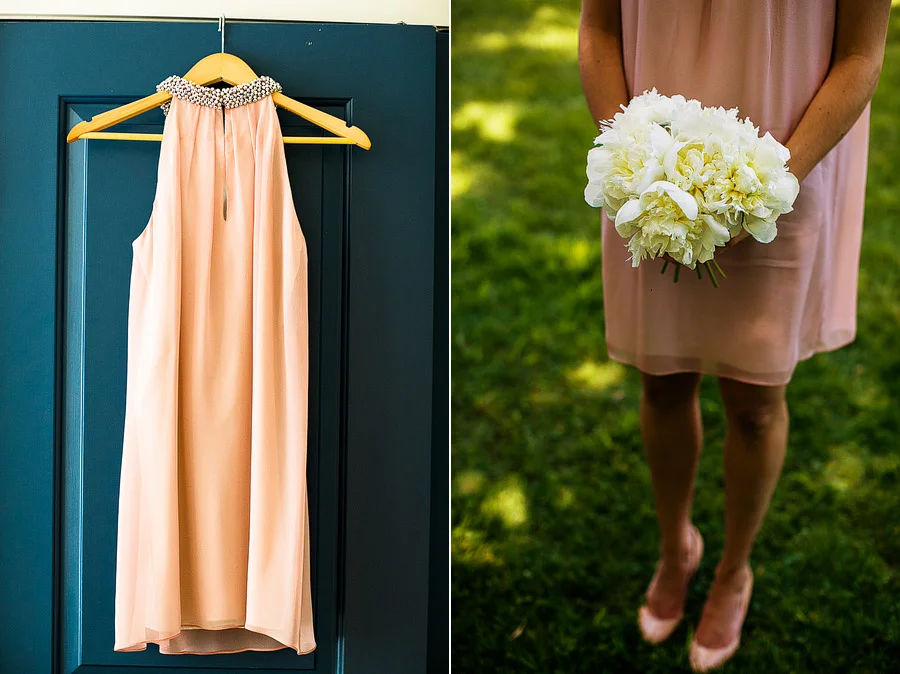 The Inn At the Round Barn Wedding Bridesmaid Dress
