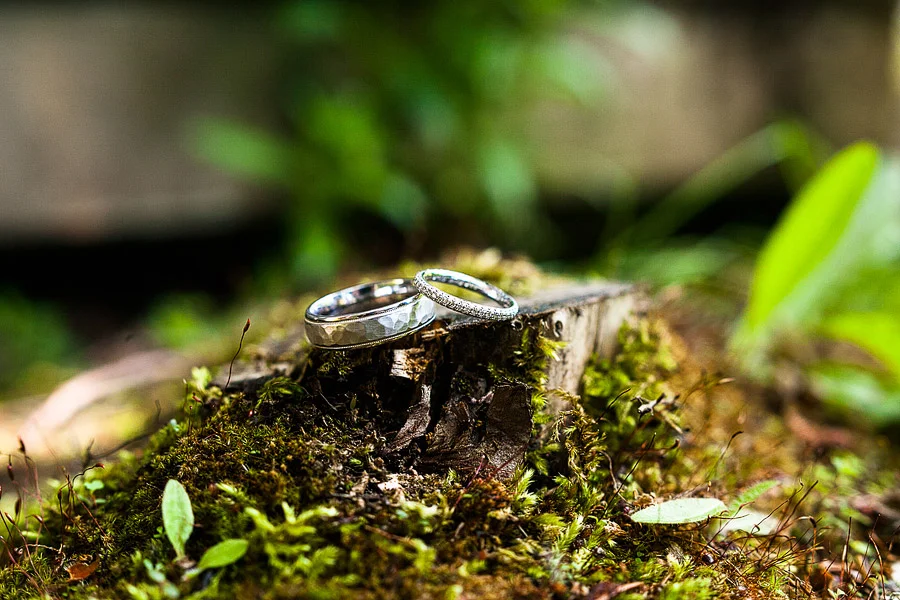 The Inn At the Round Barn Wedding Rings