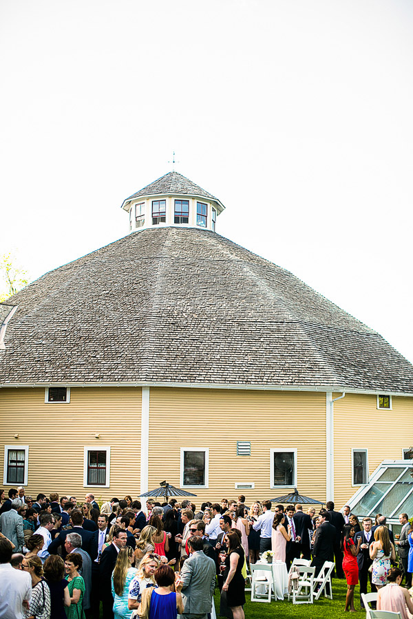 The Inn At the Round Barn Wedding Cocktail Hour