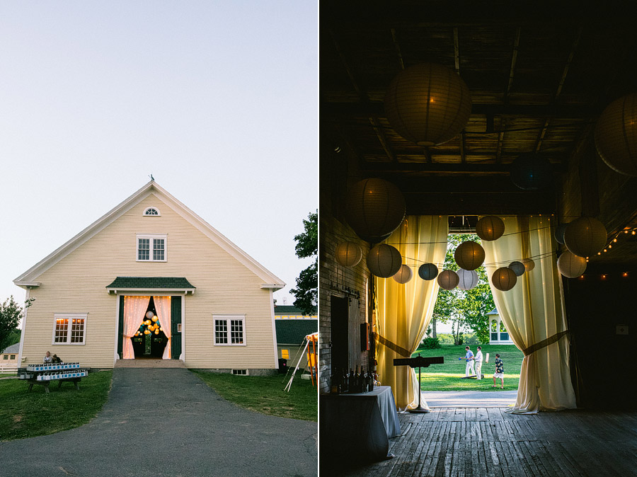 Laudholm Farm Wedding Decor