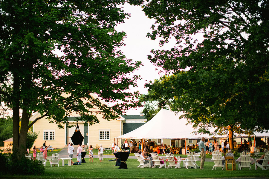 Laudholm Farm Tent Wedding
