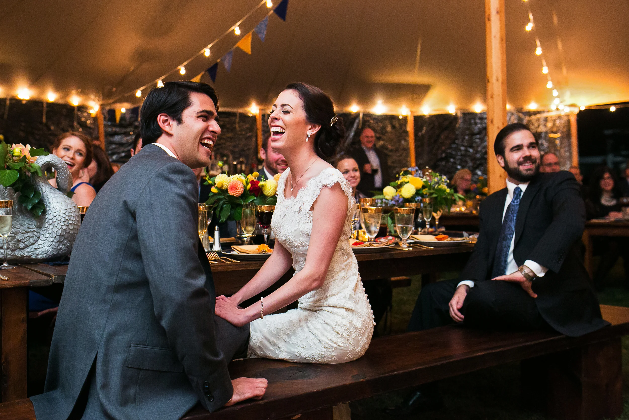 Codman Estate Tent Wedding 