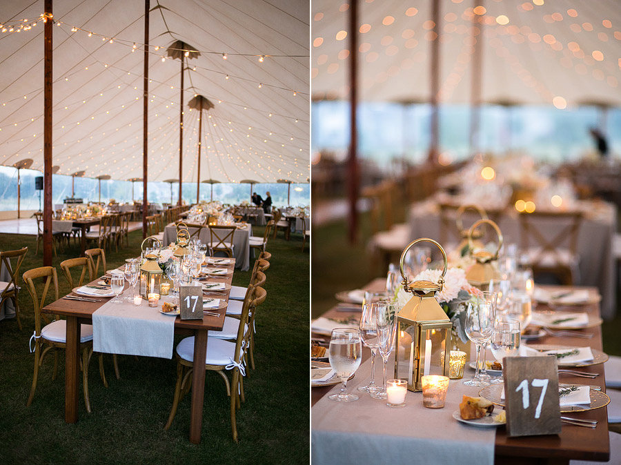 Sperry Tents Seacoast Rustic Wedding