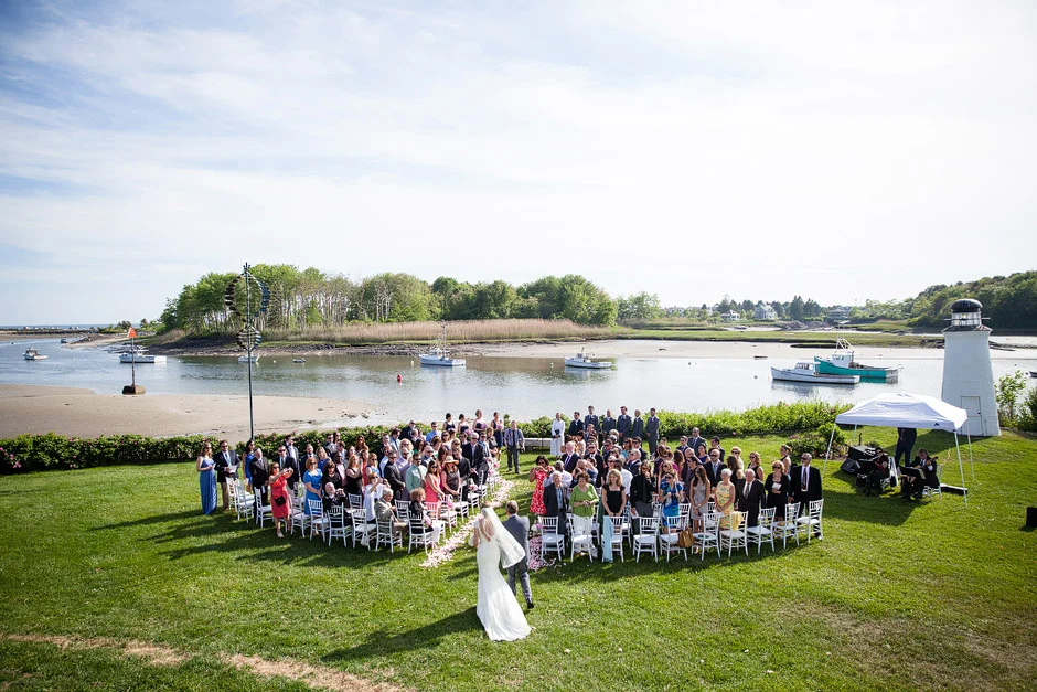 Nonantum Resort Wedding ceremony